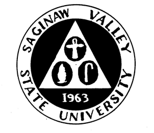SAGINAW VALLEY STATE UNIVERSITY 1963 logo