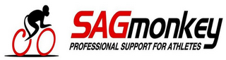 SAGMONKEY PROFESSIONAL SUPPORT FOR ATHLETES logo