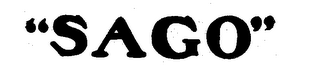 "SAGO" logo
