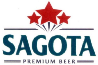 SAGOTA PREMIUM BEER logo