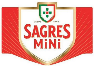 SAGRES MINI DESDE 1940 logo