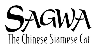 SAGWA THE CHINESE SIAMESE CAT logo