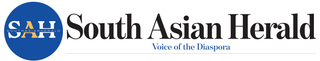 SAH SOUTHASIANHERALD SOUTH ASIAN HERALD VOICE OF THE DIASPORA logo