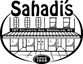 SAHADI'S 187 ATLANTIC AVE. BROOKLYN, NY SINCE 1948 logo