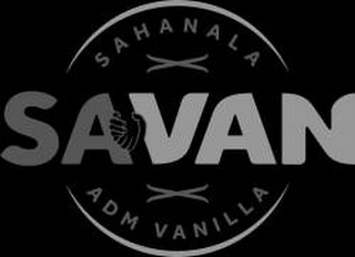 SAHANALA, SAVAN, ADM VANILLA logo