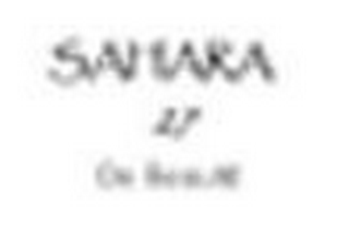 SAHARA 27 DE BEAUTE logo
