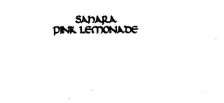SAHARA PINK LEMONADE logo