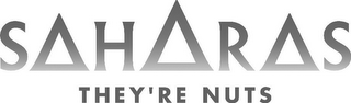 SAHARAS THEY'RE NUTS logo