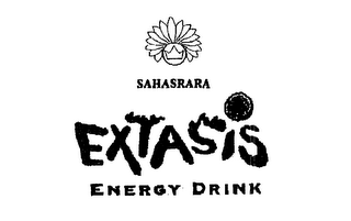 SAHASRARA EXTASIS ENERGY DRINK logo