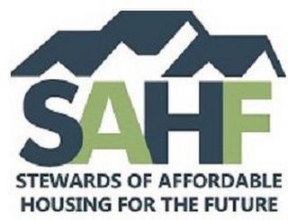 SAHF STEWARDS OF AFFORDABLE HOUSING FOR THE FUTURE logo