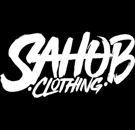 SAHOB · CLOTHING · logo