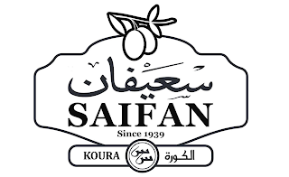 SAIFAN SINCE 1939 KOURA SS logo