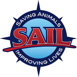SAIL SAVING ANIMALS IMPROVING LIVES logo
