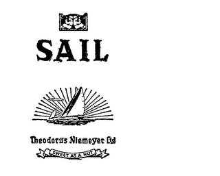 SAIL THEODORUS NIEMEYER LTD.  SWEET AS A NUT logo