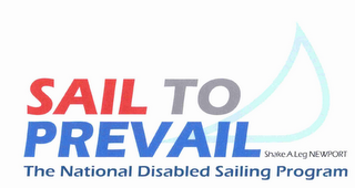 SAIL TO PREVAIL THE NATIONAL DISABLED SAILING PROGRAM SHAKE A LEG NEWPORT logo