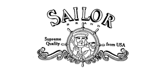 SAILOR BRAND SUPREME QUALITY FROM USA logo