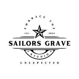 SAILORS GRAVE • STUDIO • EMBRACE THE UNEXPECTED EST. 2024 logo