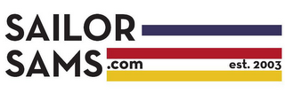 SAILORSAMS.COM EST.2003 logo
