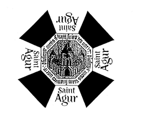 SAINT AGUR SAINT AGUR SAINT AGUR SAINT AGUR logo