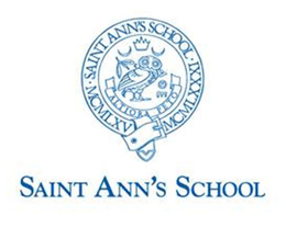 SAINT ANN'S SCHOOL MCMLXV MCMLXXXI ALTIORA PETO AOE SAINT ANN'S SCHOOL logo