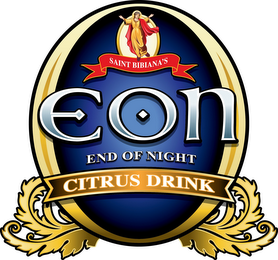 SAINT BIBIANA'S EON END OF NIGHT CITRUS DRINK logo