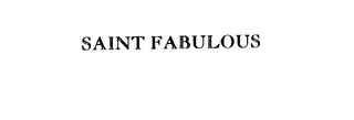 SAINT FABULOUS logo