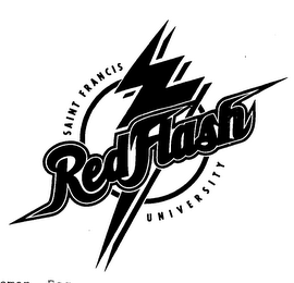 SAINT FRANCIS UNIVERSITY RED FLASH logo