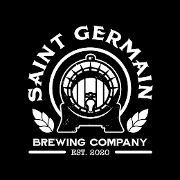 SAINT GERMAIN BREWING COMPANY EST. 2020 logo