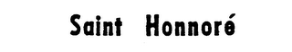 SAINT HONNORE logo
