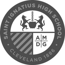 SAINT IGNATIUS HIGH SCHOOL CLEVELAND 1886 AMDG logo