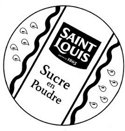 SAINT LOUIS DEPUIS 1865 SUCRE EN POUDRE logo