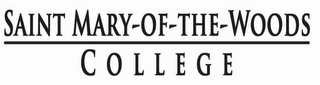 SAINT MARY-OF-THE-WOODS COLLEGE logo