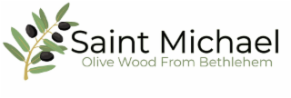 SAINT MICHAEL OLIVE WOOD FROM BETHLEHEM logo