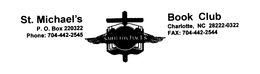 SAINT MICHAEL'S BOOK CLUB logo