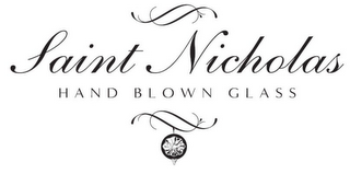 SAINT NICHOLAS HAND BLOWN GLASS logo