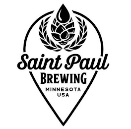 SAINT PAUL BREWING MINNESOTA USA logo