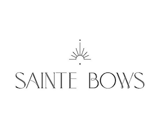 SAINTE BOWS logo