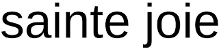 SAINTE JOIE logo