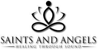 SAINTS AND ANGELS HEALING THROUGH SOUND logo