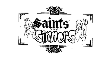 SAINTS AND SINNERS logo