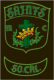SAINTS M C SO. CAL. logo