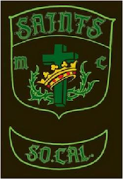 SAINTS M C SO. CAL. logo