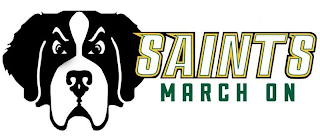SAINTS MARCH ON logo