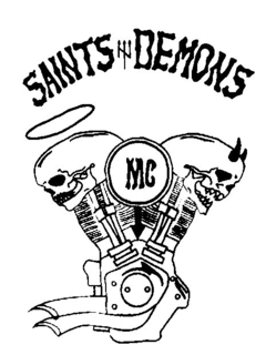SAINTS N DEMONS M/C logo