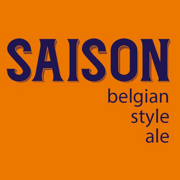 SAISON BELGIAN STYLE ALE logo