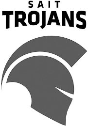 SAIT TROJANS logo