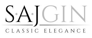 SAJ GIN CLASSIC ELEGANCE logo