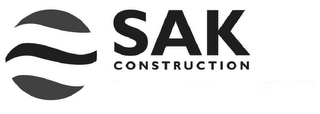 SAK CONSTRUCTION logo