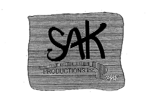 SAK PRODUCTIONS INC. logo