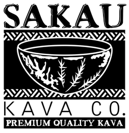 SAKAU KAVA CO. PREMIUM QUALITY KAVA logo